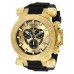 Invicta Reloj de cuarzo de acero inoxidable Coalition Forces para hombre con correa de silicona