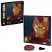 LEGO Art Marvel Studios Iron Man 31199 Building Kit for Adults; A Creative Wall Art Set Featuring Iron Man That Makes an Awesome Gift, New 2020 (3,167 Pieces)