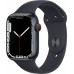 Apple Watch Series 7 (GPS + Cellular) 45mm Midnight Aluminum Case with Midnight Sport Band - Midnight