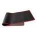 Mouse Pad Gamer Negro Con Borde Cosido Largo: 70, Ancho:30cm