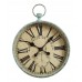 Creative Co-op Metal Antiquite De Paris Pocket Watch Wall Clock