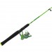 Zebco Splash Spin Combo, 6', Green